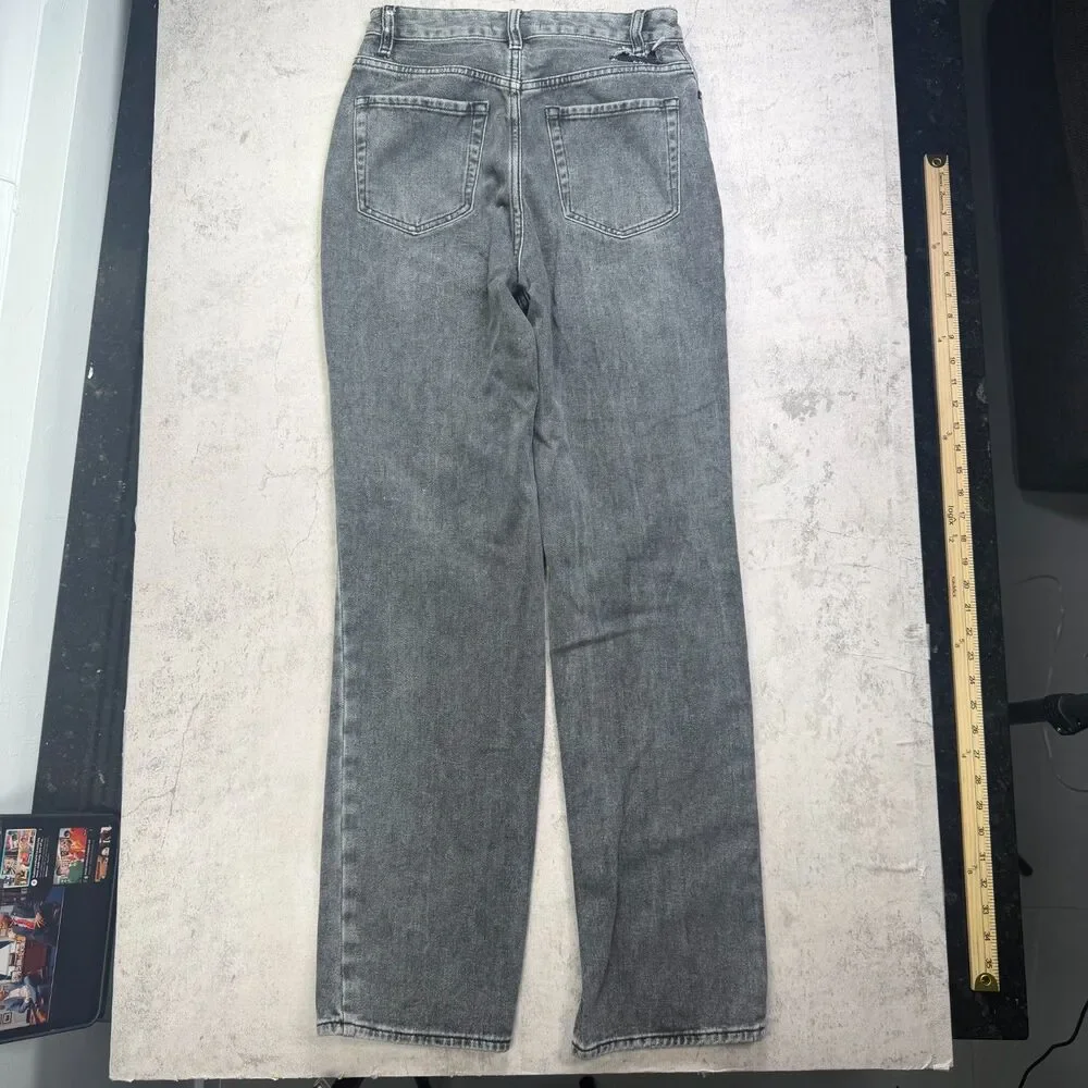 Pacsun 90’s Boyfriend Jeans Size 26 Gray Acid Wash
